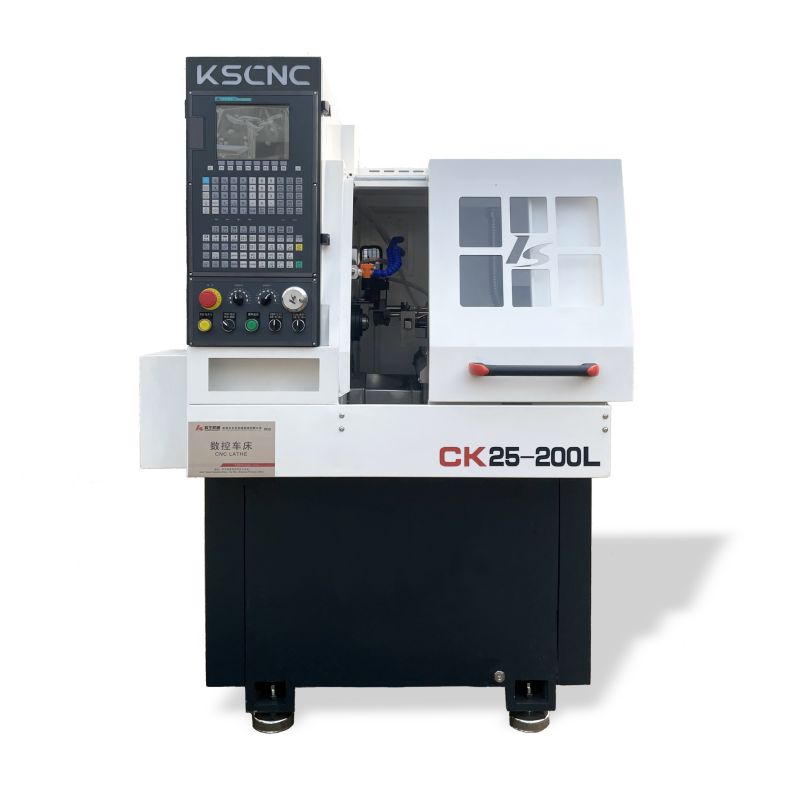 خودکار افقی منی CNC لیتھ مشین